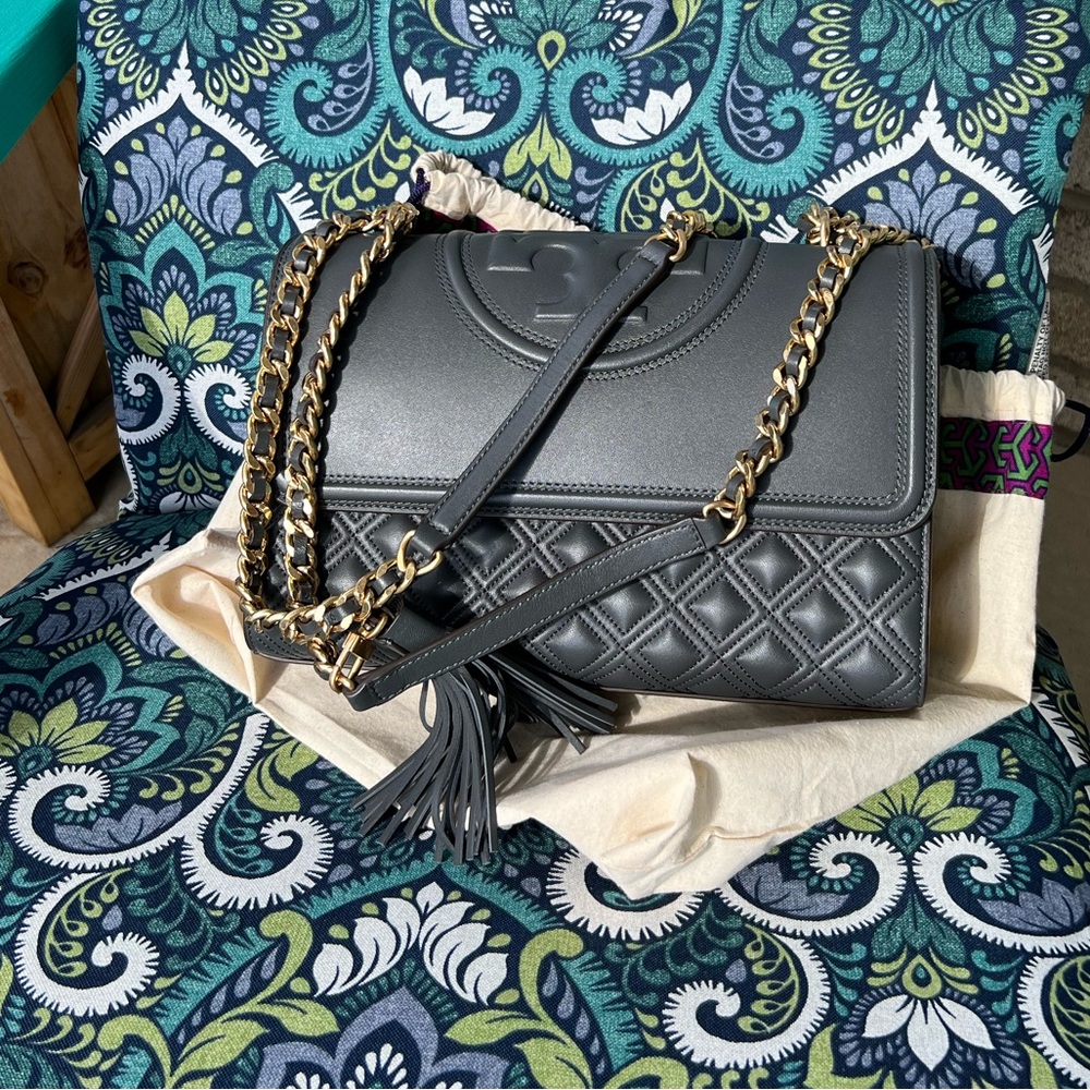 SOLD Tory Burch Fleming Handbag